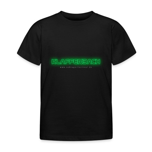 Klaffenbach (Neon) - Kinder T-Shirt