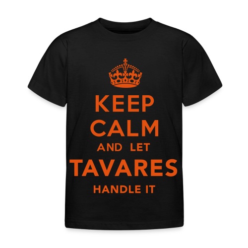 Keep Calm Tavares - T-shirt barn