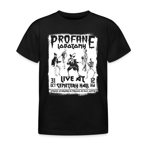 Profane Lobotomy Death Metal Concert Poster - Kinder T-Shirt