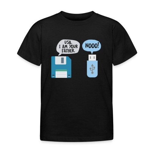 USB I am your Fahter Nerd Computer PC Gamer xD - Kinder T-Shirt