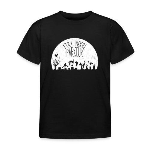 Full moon parkour cadeau Freerun - T-shirt Enfant