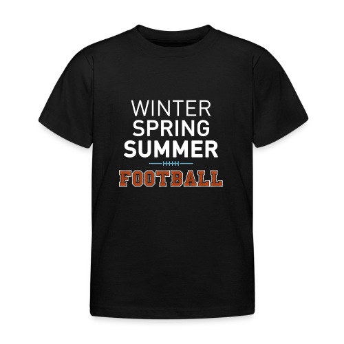 4 Seasons - American Football - Kinder T-Shirt