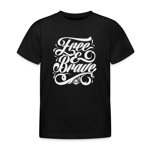 Free and Brave MPO cadeau parkour traceur - T-shirt Enfant