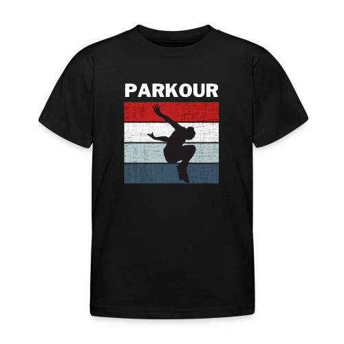 Parkour color cadeau parkour humour traceur - T-shirt Enfant