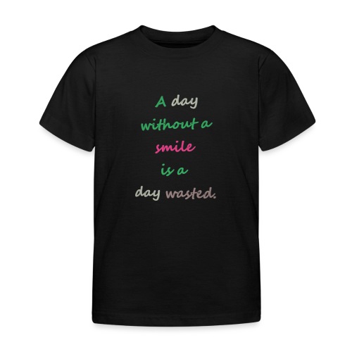 Say in English with effect - Kids' T-Shirt