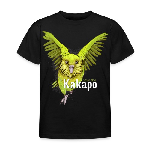 Kakapo - The Parrot from New Zealand - Kids' T-Shirt