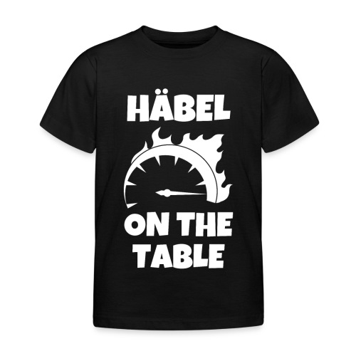 HÄBEL ON THE TABLE Lokführer Geschenk - Kinder T-Shirt
