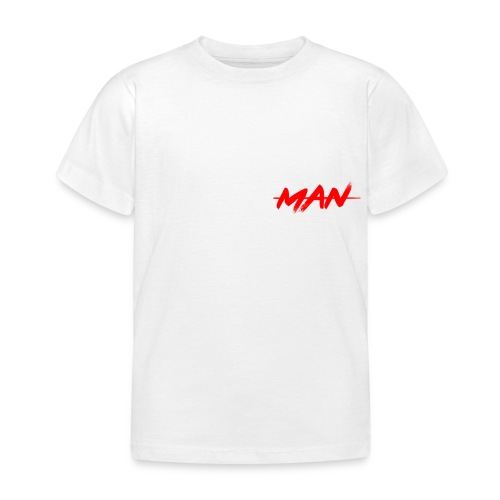 staceyman red design - Kids' T-Shirt