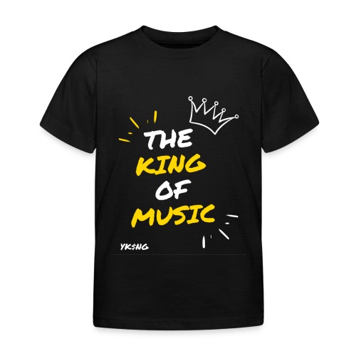 The king Of Music - Camiseta niño