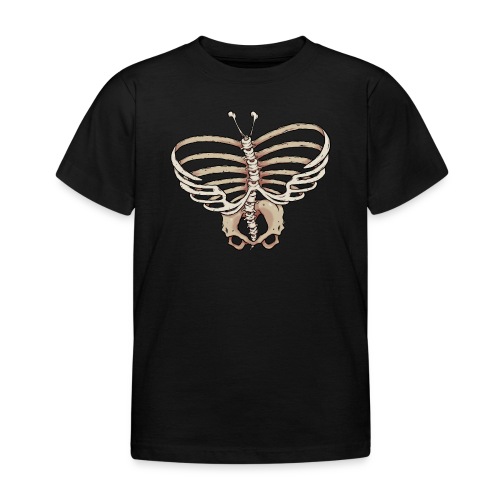 Butterfly Skeleton - Kids' T-Shirt