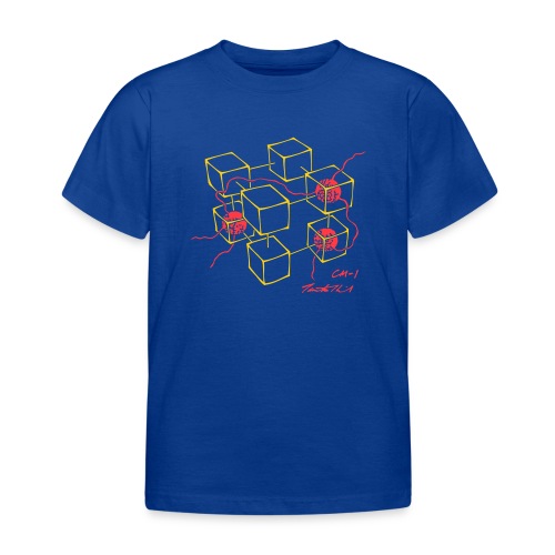 Connection Machine CM-1 Feynman t-shirt logo - Kids' T-Shirt