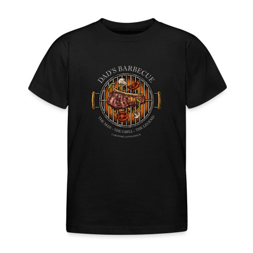 Dad's Barbecue - The man, the grill, the legend - - Kinder T-Shirt