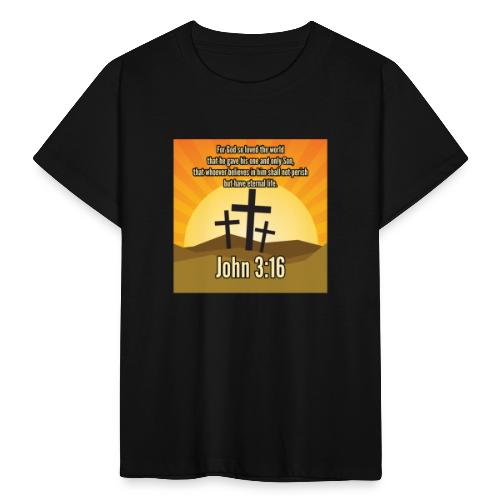 Joh. 3:16 Raamattu kristillisistä vaatteista - Osta verkosta - Lasten t-paita