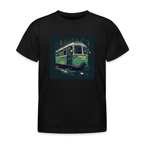 Fictieve Groene Tram #6 - Kinderen T-shirt