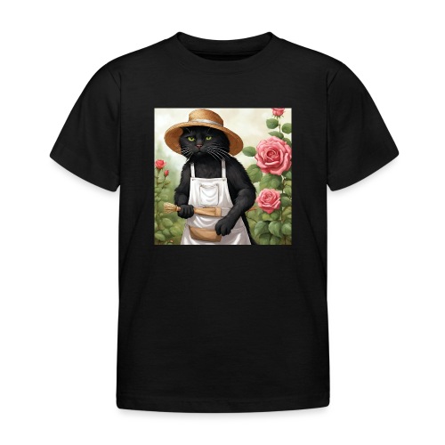Gartenkater - Kinder T-Shirt