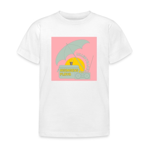 Hisingens playa pink - T-shirt barn