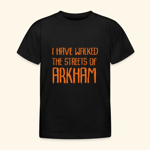 Streets of Arkham Orange - T-shirt barn