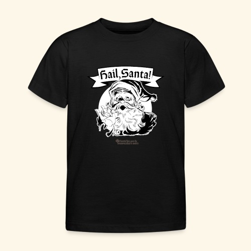 Hail Santa Heavy Metal Weihnachtsmann - Kinder T-Shirt