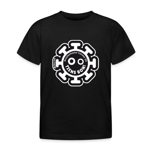 Corona Virus #restecheztoi noir - Camiseta niño