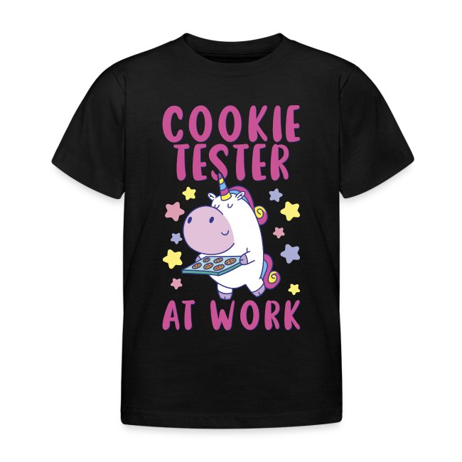 Cookie Tester At Work - Einhorn mit Keksen