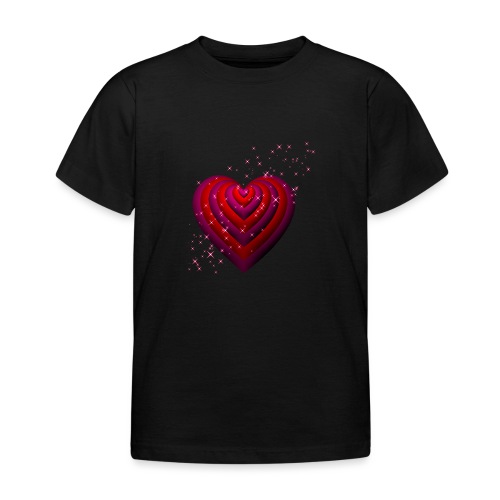 3 d Heart Sweets - Kinder T-Shirt