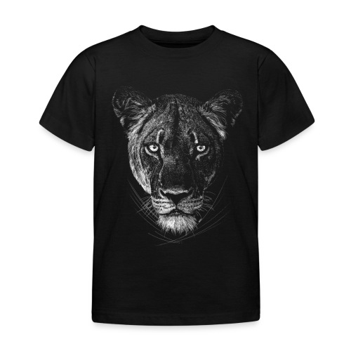 Löwin - Kinder T-Shirt