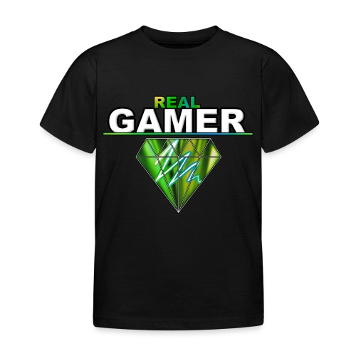 REAL GAMER - Koszulka dziecięca