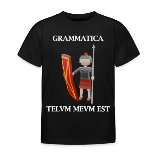 Grammatica telum meum est - Kids' T-Shirt