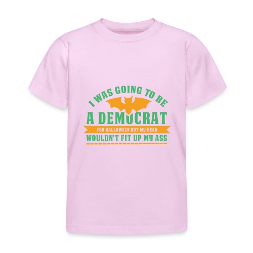Ich wollte ein Demokrat zu Halloween sein - Kinder T-Shirt