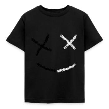 Weihnachts Marshmallow - Kinder T-Shirt - Schwarz - Vorne - AI Model Kid Female (0cm)