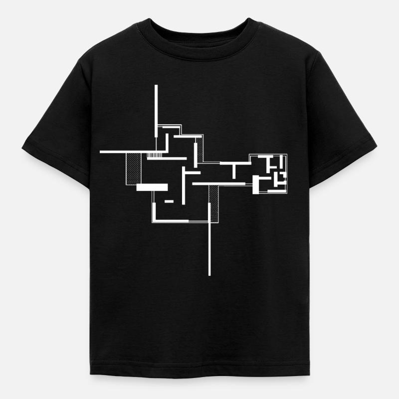 Architecture - Kids' T-Shirt - black