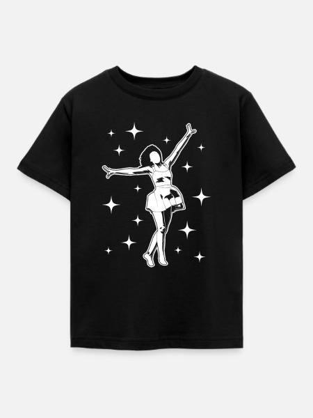 Tänzerin - Kinder T-Shirt - Schwarz