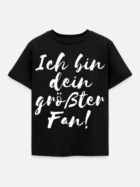 Fan Shirt - Kinder T-Shirt - Schwarz