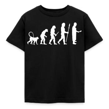 Développement d’une boucherie - T-shirt Enfant - noir - Devant - AI Model Kid Female (0cm)