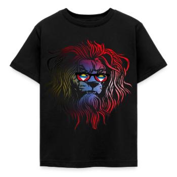 Antigua and Barbuda - Kids' T-Shirt - black - Front - AI Model Kid Female (0cm)