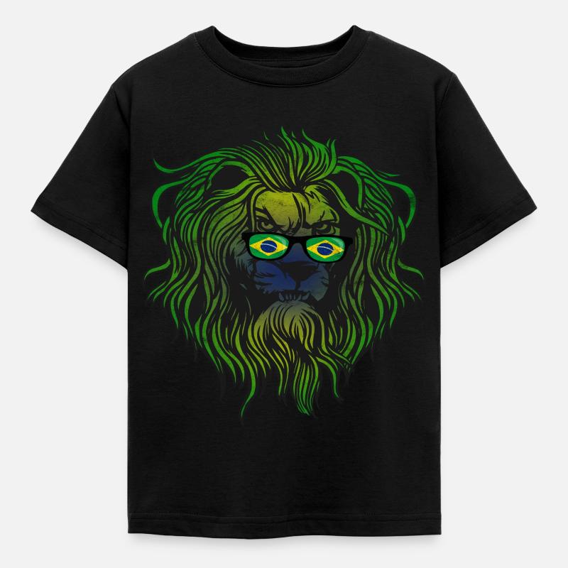 Brésil - T-shirt Enfant - noir