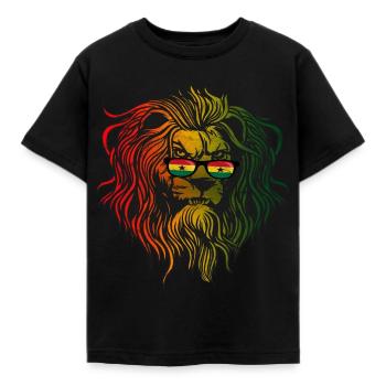 Ghana - T-shirt Enfant - noir - Devant - AI Model Kid Female (0cm)