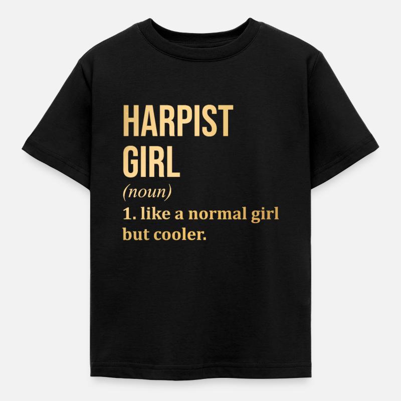 harpe - T-shirt Enfant - noir