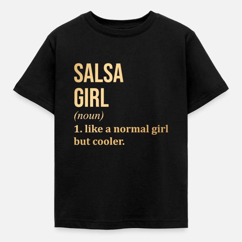 salsa - T-shirt Enfant - noir