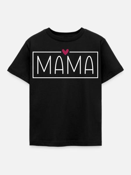 Mama - Kinder T-Shirt - Schwarz