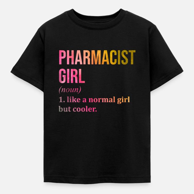 Apotheker - Kinder T-Shirt - Schwarz