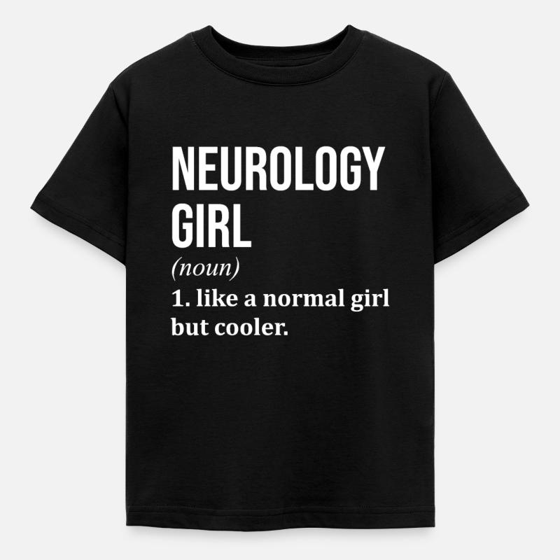 neurologia - Maglietta per bambini - nero