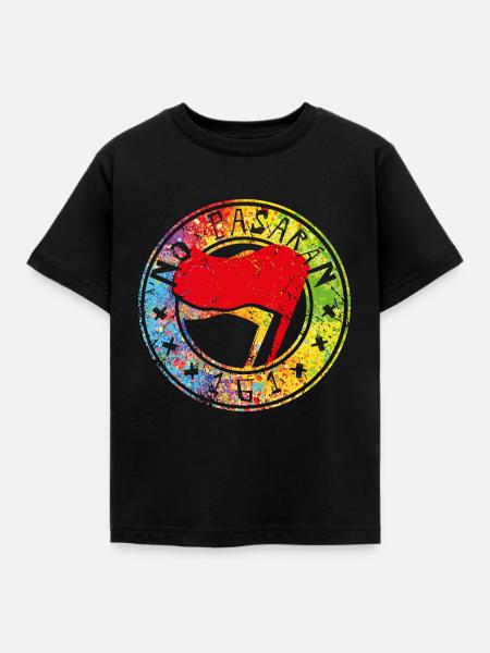 no pasaran 161 - Kinder T-Shirt - Schwarz