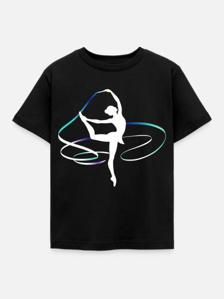 Tanzen - Kinder T-Shirt - Schwarz