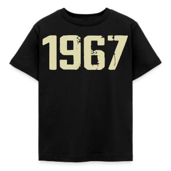 Jubilee 1967 - Kids' T-Shirt - black - Front - AI Model Kid Female (0cm)
