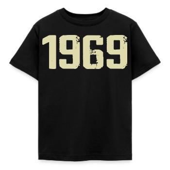 Jubilee 1969 - Kids' T-Shirt - black - Front - AI Model Kid Female (0cm)
