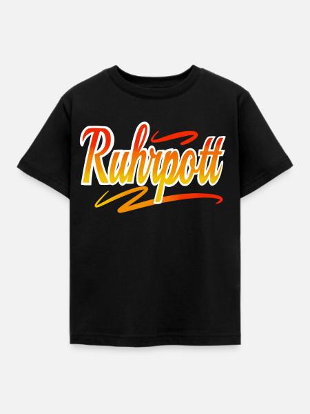 Ruhrpott - Kinder T-Shirt - Schwarz