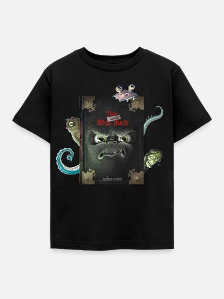 Das Kleine Böse Buch Monsterversteck - Kinder T-Shirt - Schwarz