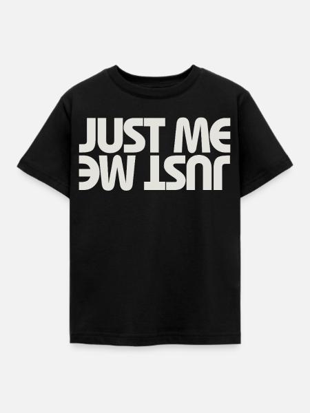 Nur ich - Kinder T-Shirt - Schwarz