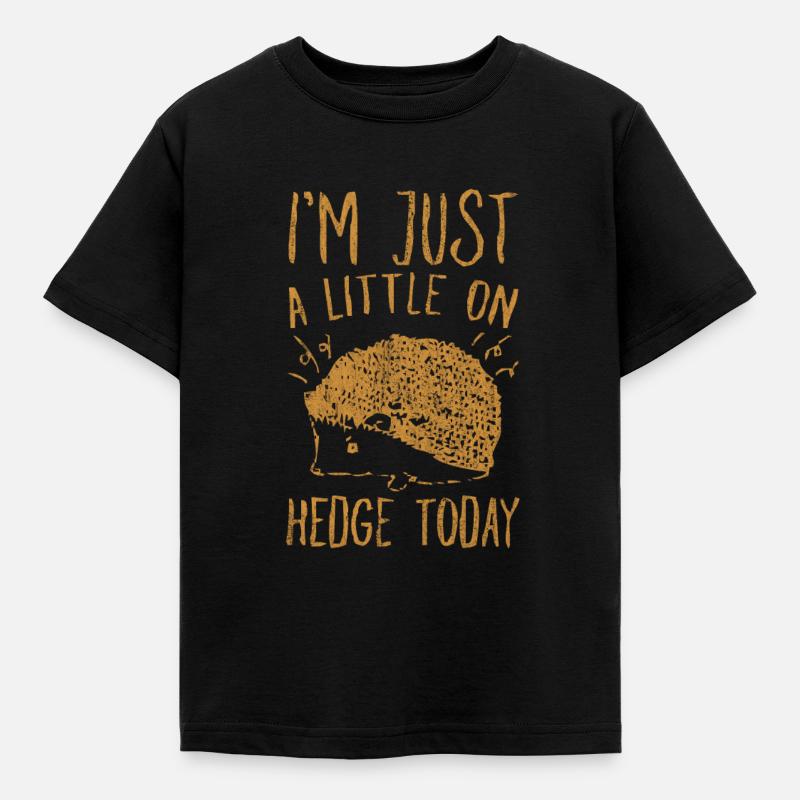hérisson - T-shirt Enfant - noir